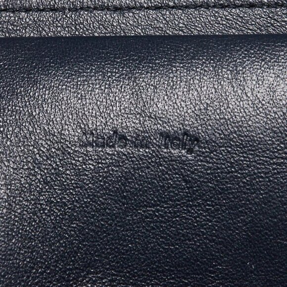 Celine Navy Blue/Red Smooth Calfskin Leather Mini Belt Bag - Picture 11 of 12